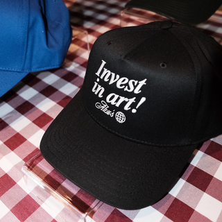 Invest In Art Hat - Black