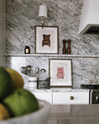 Leopard Chair (framed)