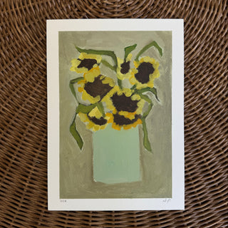 Sunflower Vase Study