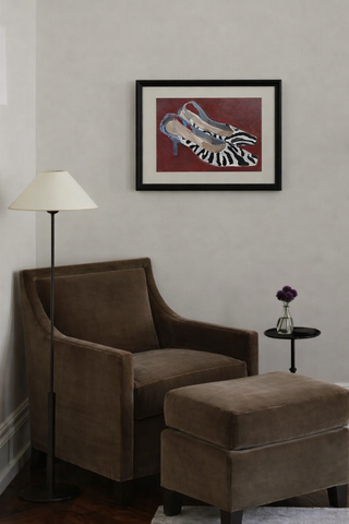 Zebra Slingbacks Print