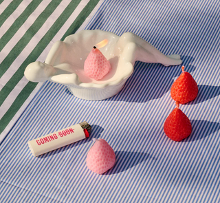 Strawberry Candle Set