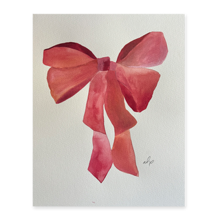 Deep Pink Bow