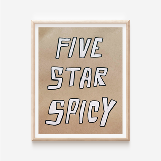 Five Star Spicy Print