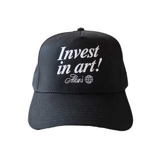 Invest In Art Hat - Black