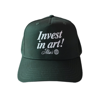 Invest In Art Hat - Hunter Green