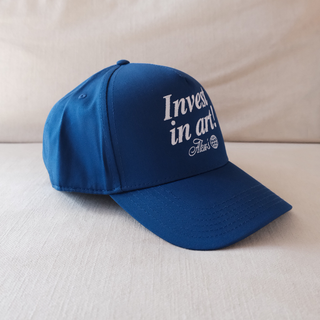 Invest In Art Hat - Blue