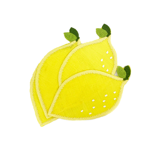 Lemon Cocktail Napkins
