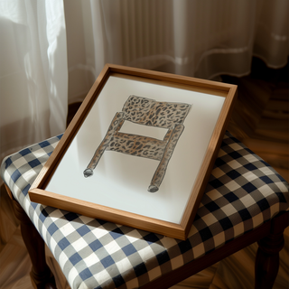 Leopard Desk Chair Print