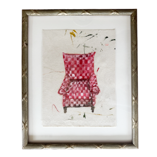 Checkered Chair (framed)