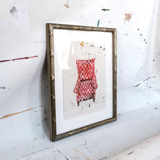 Checkered Chair (framed)