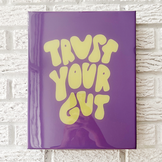 Trust Your Gut Mini - Purple and Light Lime