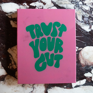 Trust Your Gut Mini - Pink and Kelly Green