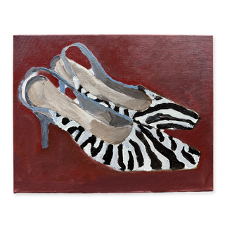 Zebra Slingbacks