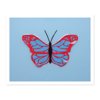 Cloud Butterfly Print