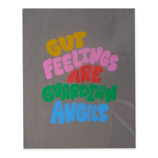 Gut Feelings Are Guardian Angels Rainbow