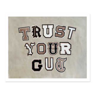 Trust Your Gut Patches Print